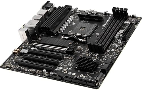 MSI PRO B550M VC WiFi ProSeries Motherboard  AMD Ryzen 5000 Series  AM4  DDR4  PCIe 4 0  SATA 6Gb/s  M 2  USB 3 2 Gen 2  HDMI/DP  Wi Fi 6E  Bluetooth 5 2  mATX 