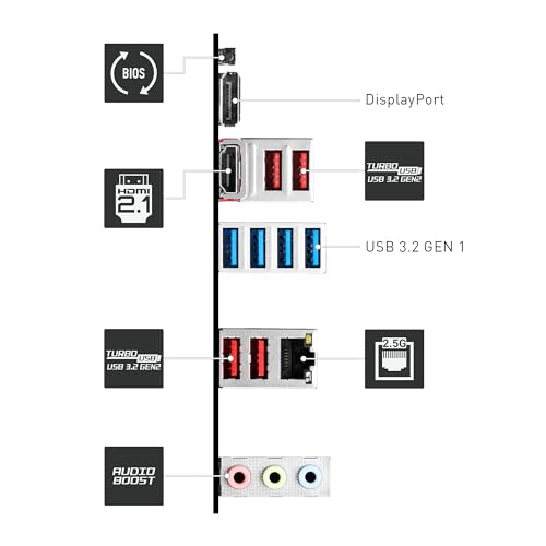 MSI PRO B650M A WiFi V1 Motherboard  Micro ATX   Supports AMD Ryzen 9000/8000 / 7000 Series Processors  AM5   DDR5 Memory Boost 6000 MHz/OC  2 x PCIe 4 0 x16  2 x M 2 Gen4  2 5G LAN