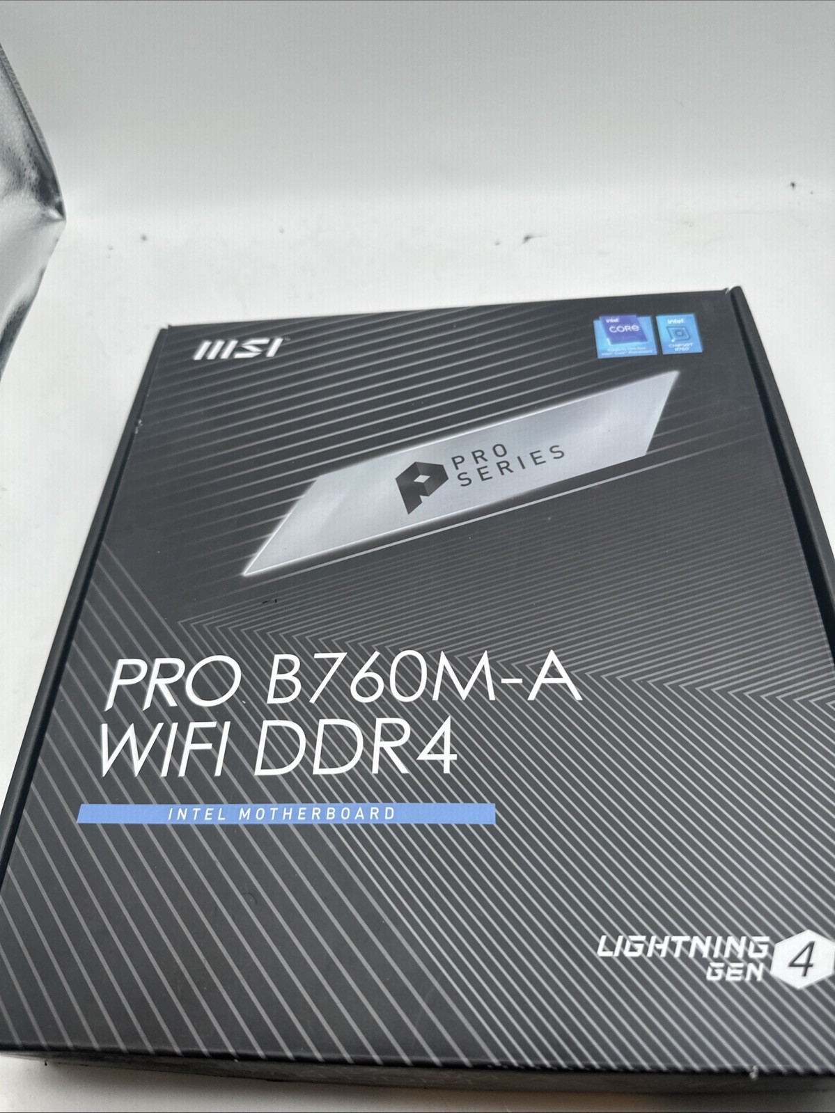 MSI PRO B760M A WiFi DDR4 LGA 1700 MicroATX Intel Motherboard