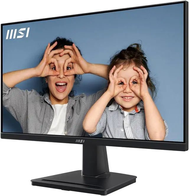 MSI PRO MP225  22 inch IPS 1920 x 1080  FHD  Computer Monitor  100Hz  Adaptive Sync  HDMI  Video Port  VESA Mountable  Tilt  1ms  Black