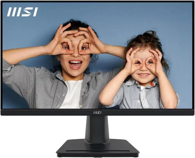 MSI PRO MP225  22 inch IPS 1920 x 1080  FHD  Computer Monitor  100Hz  Adaptive Sync  HDMI  Video Port  VESA Mountable  Tilt  1ms  Black