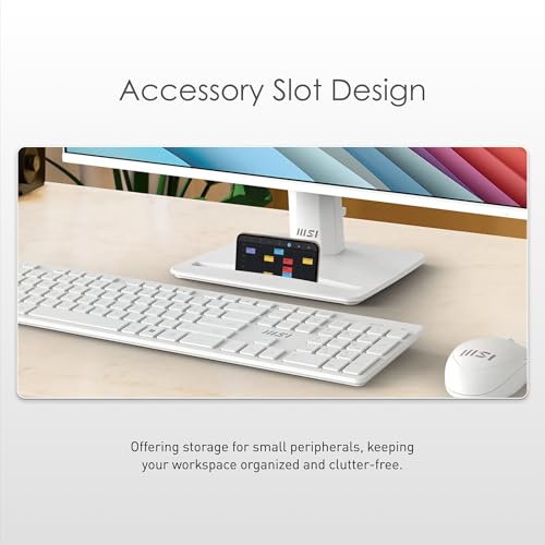 MSI PRO MP243L E14 24 inch IPS 1920 x 1080  FHD  Gaming Office Monitor  144Hz  Adaptive Synch  HDR Ready  HDMI  VGA Port VESA Mountable  Tilt  4 Side Slim Bezel 1ms  Black