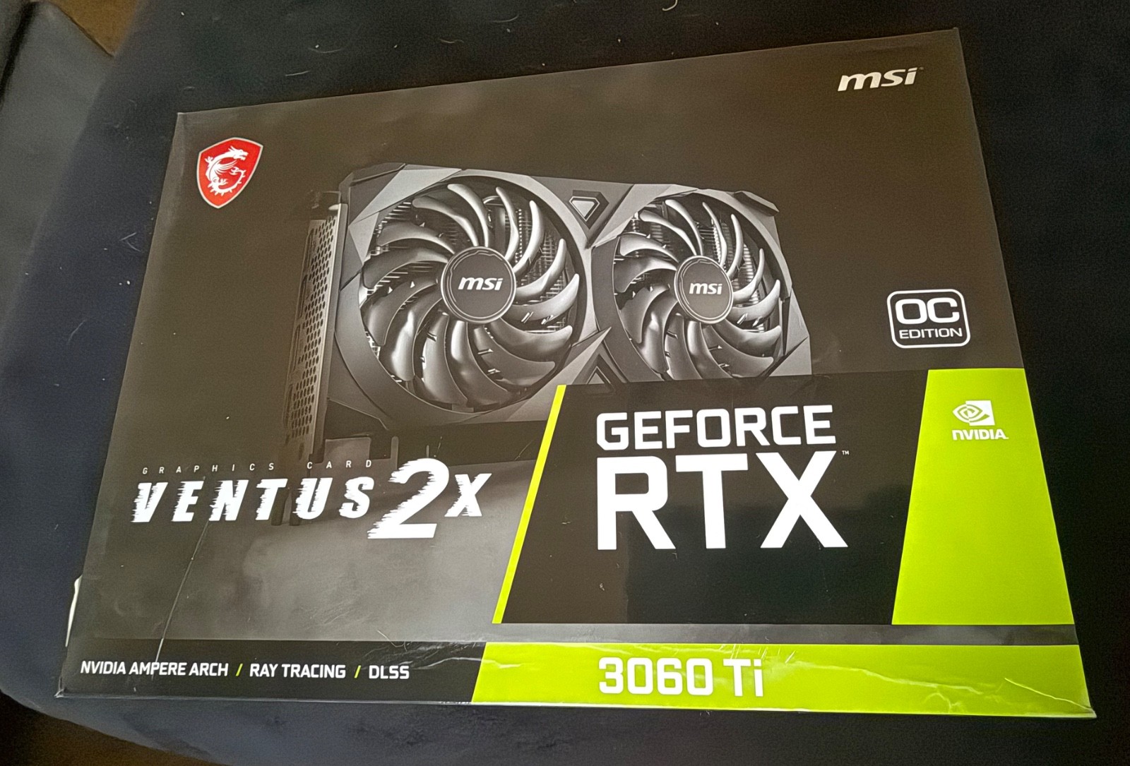 MSI RTX 3060ti Ventus 2x