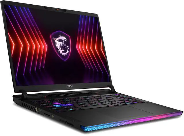 MSI Raider GE68Hx 16" QHD  240Hz Intel Core i7 14700HX RTX 4060 16GBDDR5 1TB 512GB NVMe SSD Killer WiFi 7 BE1750 1 x HDMI 2 1 Win 11PRO Gaming Laptop 14VFG 297US