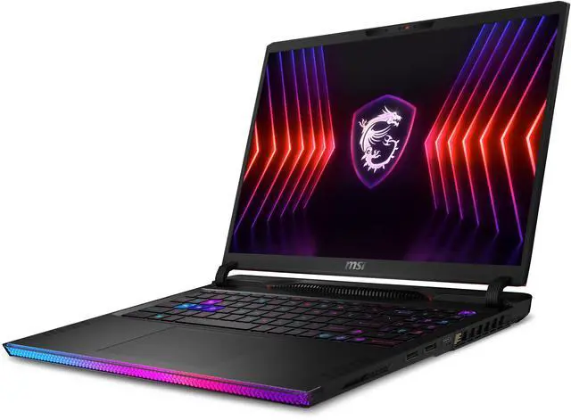 MSI Raider GE68Hx 16" QHD  240Hz Intel Core i7 14700HX RTX 4060 16GBDDR5 1TB 512GB NVMe SSD Killer WiFi 7 BE1750 1 x HDMI 2 1 Win 11PRO Gaming Laptop 14VFG 297US