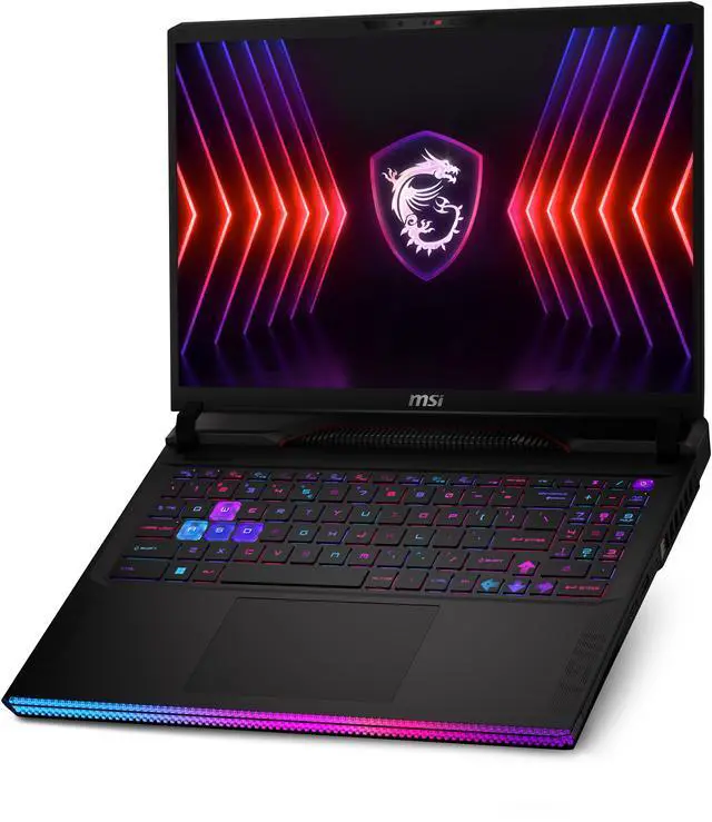 MSI Raider GE68Hx 16" QHD  240Hz Intel Core i7 14700HX RTX 4060 16GBDDR5 1TB 512GB NVMe SSD Killer WiFi 7 BE1750 1 x HDMI 2 1 Win 11PRO Gaming Laptop 14VFG 297US