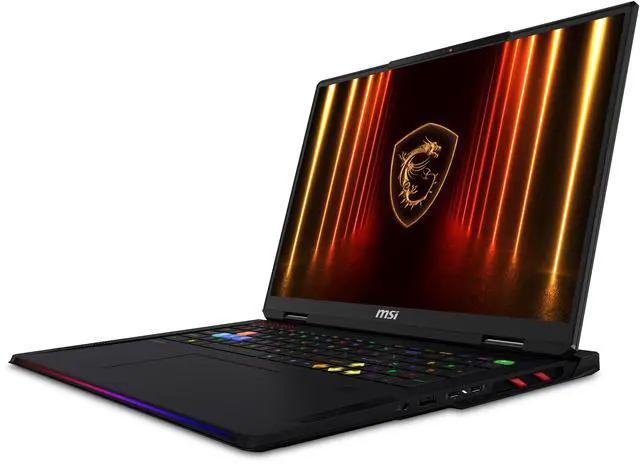 MSI Raider   18" GeForce RTX 5090 Laptop GPU   Intel Core Ultra 9 285HX    64GB DDR5 6400MHz Memory   2TB SSD   Windows 11 Pro   Gaming Laptop   120 Hz Mini LED  Raider 18 HX AI A2XWJG 069US  