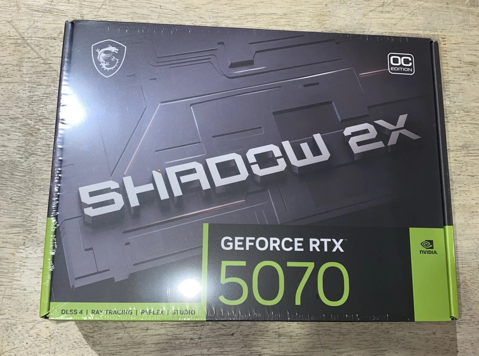 MSI SHADOW 2X GeForce RTX 5070 12GB GDDR7 Graphics Card