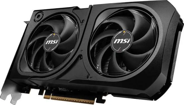 Tarjeta gráfica MSI SHADOW GeForce RTX 5060 Ti 16 GB GDDR7 PCI Express 5.0 RTX 5060 Ti 16G SHADOW 2X OC PLUS