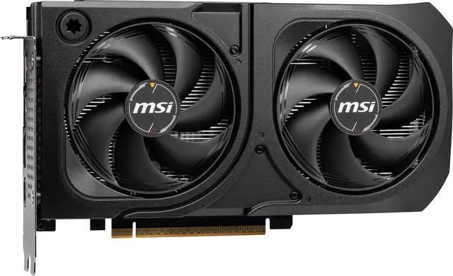 Tarjeta gráfica MSI SHADOW GeForce RTX 5060 Ti 16 GB GDDR7 PCI Express 5.0 RTX 5060 Ti 16G SHADOW 2X OC PLUS