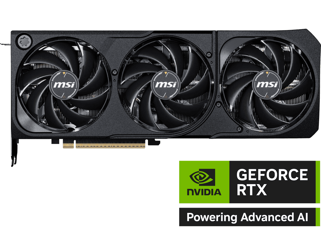 MSI SHADOW GeForce RTX 5070 12GB GDDR7 PCI Express 5 0 Graphics Card 3X OC