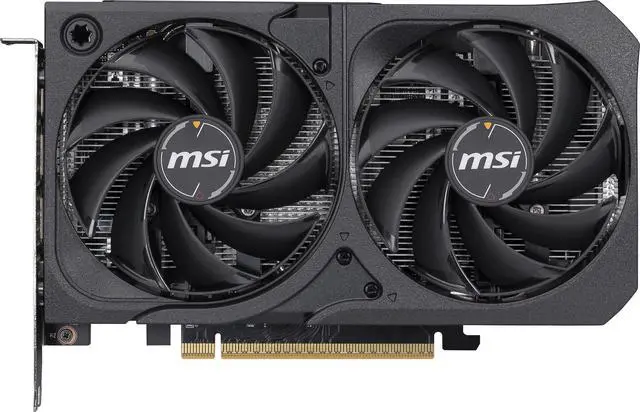 MSI SHADOW GeForce RTX 5050 8GB GDDR6 PCI Express 5 0 Graphics Card RTX 5050 8G SHADOW 2X OC