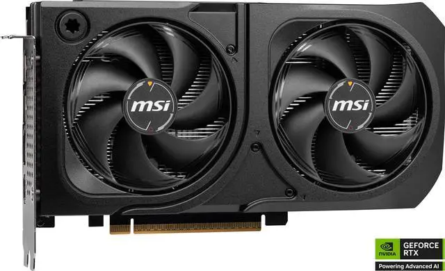 MSI SHADOW GeForce RTX 5060 Ti 16GB GDDR7 PCI Express 5 0 Graphics Card RTX 5060 Ti 16G SHADOW 2X OC PLUS