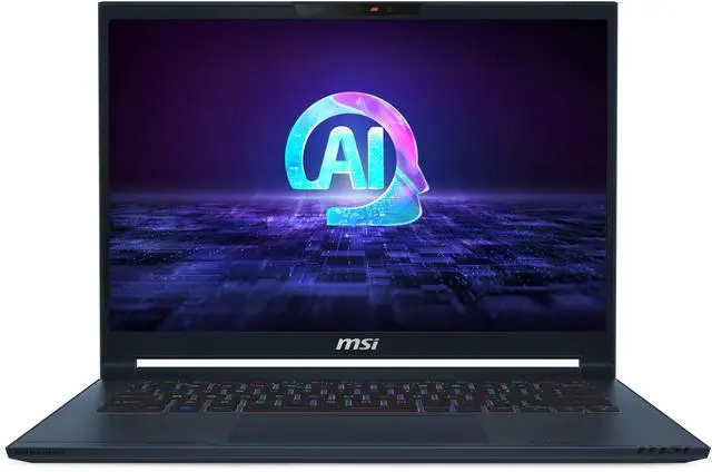 MSI Stealth 14 AI 14" FHD  165Hz NVIDIA GeForce RTX 4050  Intel  Core  Ultra7 155H 16GBDR5 1TB NVMe SSD Win 11PRO Ultra Thin and Light Gaming Laptop A1VEG 090US 