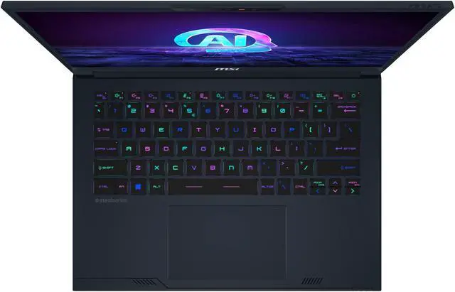 MSI Stealth 14 AI 14" FHD  165Hz NVIDIA GeForce RTX 4050  Intel  Core  Ultra7 155H 16GBDR5 1TB NVMe SSD Win 11PRO Ultra Thin and Light Gaming Laptop A1VEG 090US 