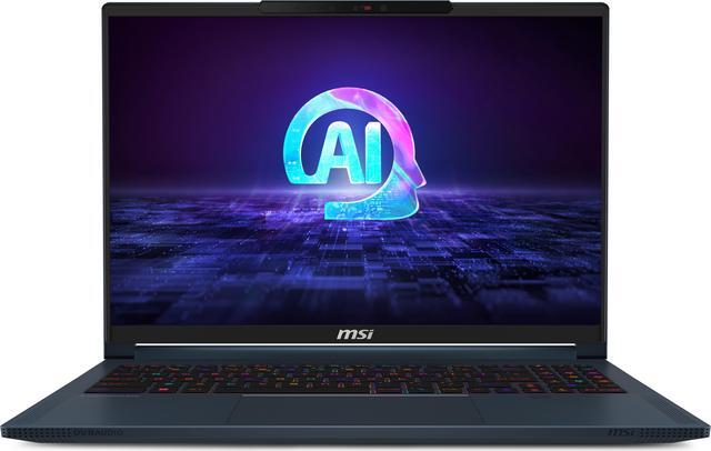 MSI Stealth 16 AI Studio   16" GeForce RTX 4070 Laptop GPU   Intel Core Ultra 9 185H    64GB Memory   1 TB PCIe SSD   Windows 11 Pro 64 bit   Gaming Laptop   240 Hz  Stealth 16 AI Studio A1VGG 036US