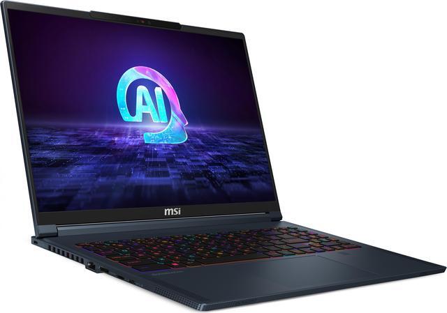 MSI Stealth 16 AI Studio   16" GeForce RTX 4070 Laptop GPU   Intel Core Ultra 9 185H    64GB Memory   1 TB PCIe SSD   Windows 11 Pro 64 bit   Gaming Laptop   240 Hz  Stealth 16 AI Studio A1VGG 036US