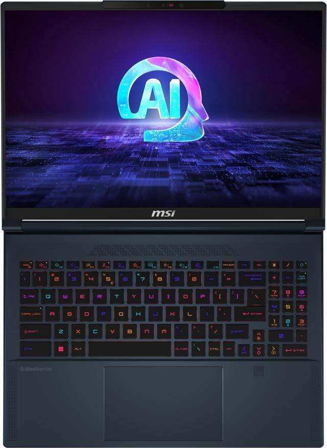 MSI Stealth 16 AI Studio   16" GeForce RTX 4070 Laptop GPU   Intel Core Ultra 9 185H    64GB Memory   1 TB PCIe SSD   Windows 11 Pro 64 bit   Gaming Laptop   240 Hz  Stealth 16 AI Studio A1VGG 036US