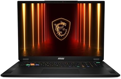 MSI Stealth 18 HX AI 18  120Hz UHD  Gaming Laptop  Intel Ultra 9 275HX  NVIDIA Geforce RTX 5080  64GB DDR5  2TB NVMe SSD  Wi Fi 7  Win 11 Pro  Black A2XWIG 036US