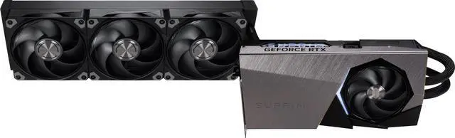 MSI Suprim GeForce RTX 5080 16GB GDDR7 PCI Express 5 0 x16 Graphics Card RTX 5080 16G SUPRIM LIQUID SOC