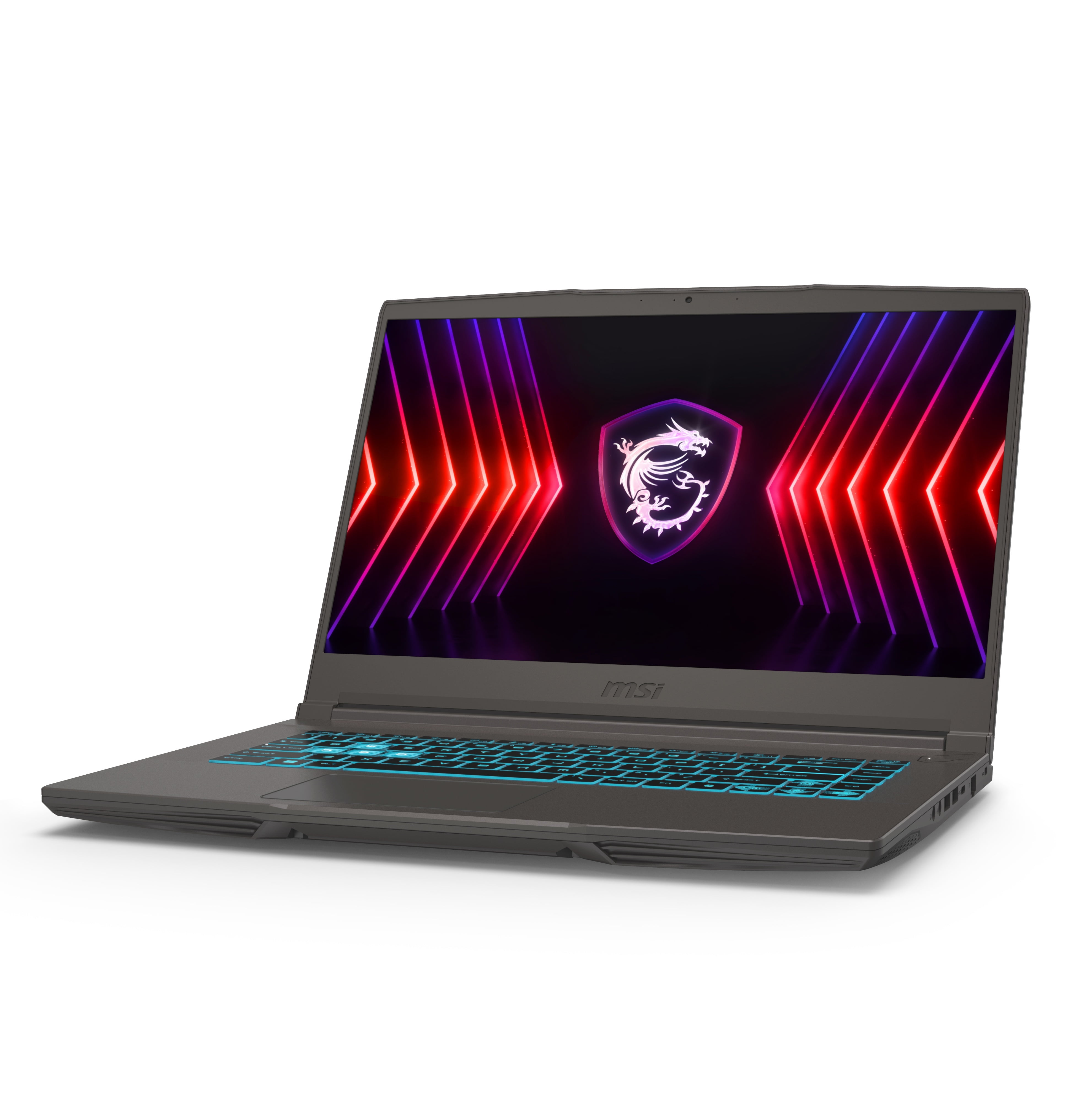 MSI Thin 15 6 inch FHD 144Hz Gaming Laptop AMD Ryzen 5 7535HS NVIDIA GeForce RTX 4060   16GB DDR4 512GB SSD Gray  2025