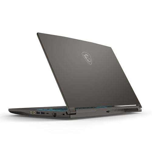 MSI Thin 15 6 inch FHD 144Hz Gaming Laptop  AMD Ryzen 5 7535HS  NVIDIA GeForce RTX 4060 Webcam  Backlit Gray  16GB RAM   512GB SSD  Windows 11 Home  Bundle with USB 3 0 Hub