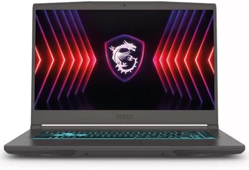 MSI Thin 15 6 inch FHD 144Hz Gaming Laptop Intel Core i5 13420H NVIDIA GeForce RTX 4060 16GB DDR4 512GB SSD Gray  2025