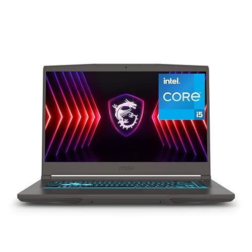 MSI Thin 15 B13VE 1697CA 15 6 144Hz Gaming Laptop Intel  Core  i5 13420H RTX 4050 16GB 512GB NVMe SSD Win11