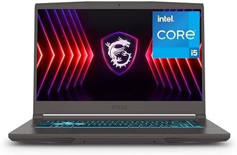 MSI Thin 15 B13VE 1697CA 15 6 144Hz Gaming Laptop Intel  Core  i5 13420H RTX 4050 16GB 512GB NVMe SSD Win11