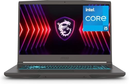 MSI Thin 15 B13VE 1697CA 15 6 144Hz Gaming Laptop Intel  Core  i5 13420H RTX 4050 16GB 512GB NVMe SSD Win11