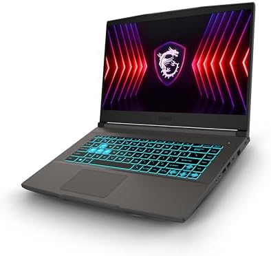 MSI Thin 15 B13VE 1697CA 15 6 144Hz Gaming Laptop Intel  Core  i5 13420H RTX 4050 16GB 512GB NVMe SSD Win11