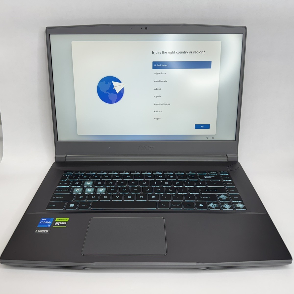 MSI Thin 15 B13VE Gaming Laptop i5 13420H RTX 4050 16GB RAM 15 6"