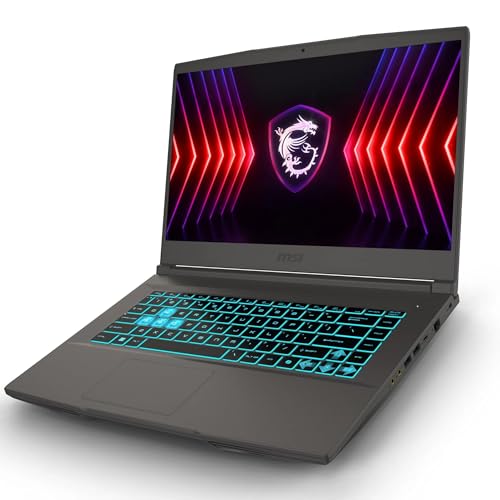 MSI Thin 15 Gaming Laptop 15 6 FHD IPS 144Hz Intel 8 core i5 13420H  Beats i7 11800H  16GB RAM 512GB SSD NVIDIA GeForce RTX 3050 Backlit USB C Win11 w/ICP Hub