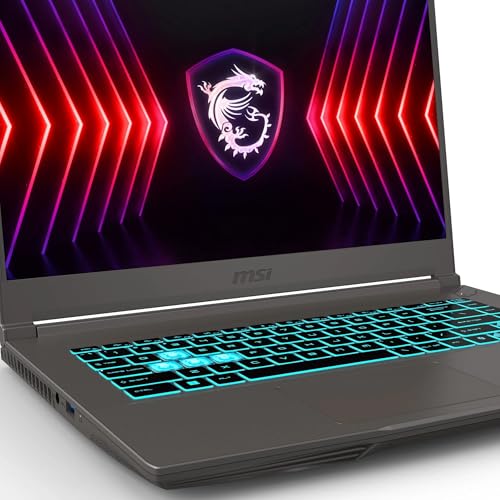 MSI Thin 15 Gaming Laptop 15 6 FHD IPS 144Hz Intel 8 core i5 13420H  Beats i7 11800H  16GB RAM 512GB SSD NVIDIA GeForce RTX 3050 Backlit USB C Win11 w/ICP Hub