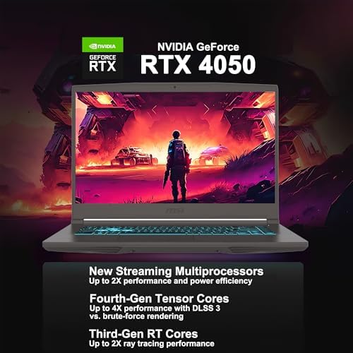 MSI Thin 15 Gaming Laptop 15 6 FHD IPS 144Hz Intel Octa core i5 13420H  Beats i7 12650H  16GB RAM 512GB SSD GeForce RTX 4060 Backlit USB C Win11 w/ICP Hub
