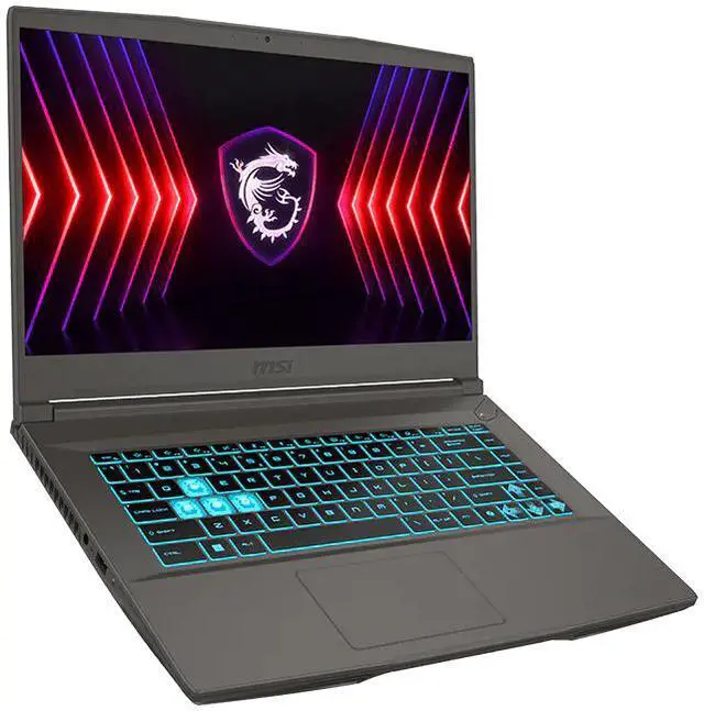 MSI Thin 15 Gaming Laptop Intel Core i7 13620H GeForce RTX 4050 16GB Memory 512GB NVMe SSD 15 6" FHD Windows 11 Home  B13VE 1299CA 