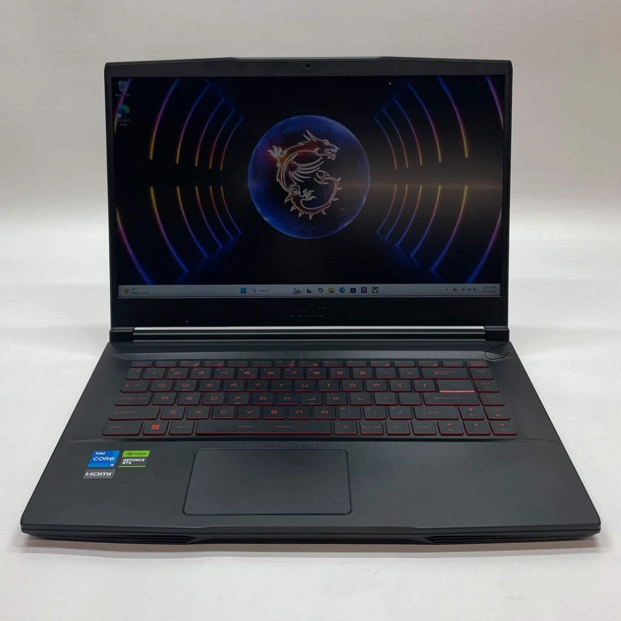 MSI Thin GF63 12UCX 15 6" i5 12450H 2 0GHz 8GB RAM 1TB SSD GeForce RTX 2050