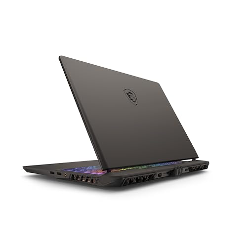 MSI Vector 16 HX AI 16  240Hz QHD  Gaming Laptop  Intel Core Ultra 9 275HX  NVIDIA Geforce RTX 5070Ti  32GB DDR5  2TB NVMe SSD  Thunderbolt 5  Wi Fi 7  Win 11 Pro  Cosmo Gray A2XWHG 060US