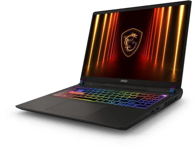 MSI Vector A16   16 0" QHD  240Hz GeForce RTX 5070 Ti Laptop GPU   Ryzen 9 8940HX 2 40 5 30 GHz    16GB DDR5 Memory   1TB SSD   Wi Fi 7 Windows 11 Home Gaming Laptop Vector A16 HX A8WHG 048US  