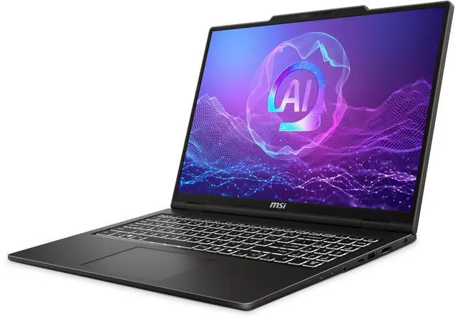 MSI Venture 16 AI TouchScreen Laptop Intel Core Ultra 7 255H 32GB DDR5 RAM 512GB SSD Intel Arc Graphics  A2HMTG 046US