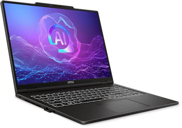 MSI Venture 16 AI TouchScreen Laptop Intel Core Ultra 7 255H 32GB DDR5 RAM 512GB SSD Intel Arc Graphics  A2HMTG 046US