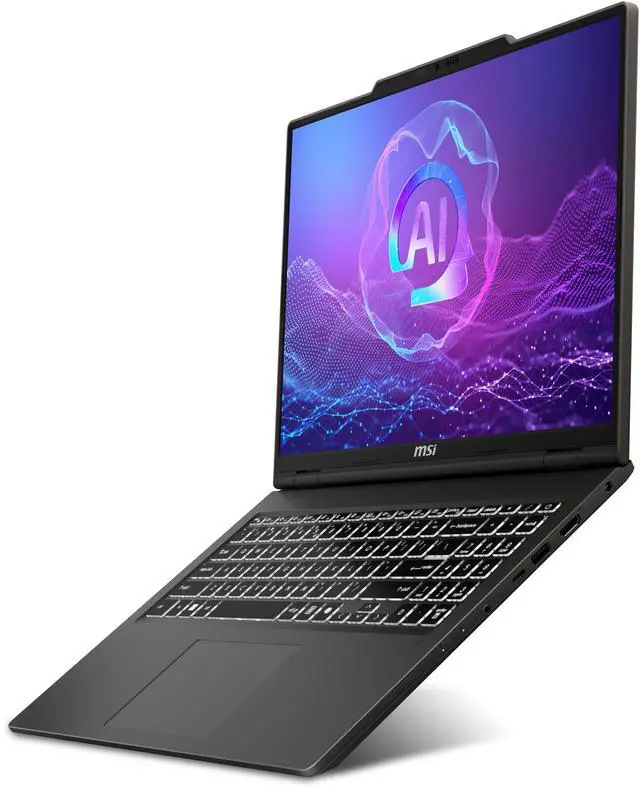 MSI Venture 16 AI TouchScreen Laptop Intel Core Ultra 7 255H 32GB DDR5 RAM 512GB SSD Intel Arc Graphics  A2HMTG 046US