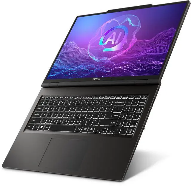 MSI Venture 16 AI TouchScreen Laptop Intel Core Ultra 7 255H 32GB DDR5 RAM 512GB SSD Intel Arc Graphics  A2HMTG 046US