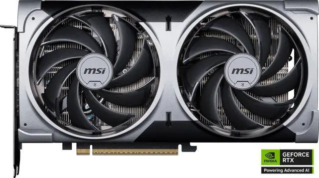 MSI Ventus GeForce RTX 5070 12GB GDDR7 PCI Express 5 0 Graphics Card RTX 5070 12G VENTUS 2X OC