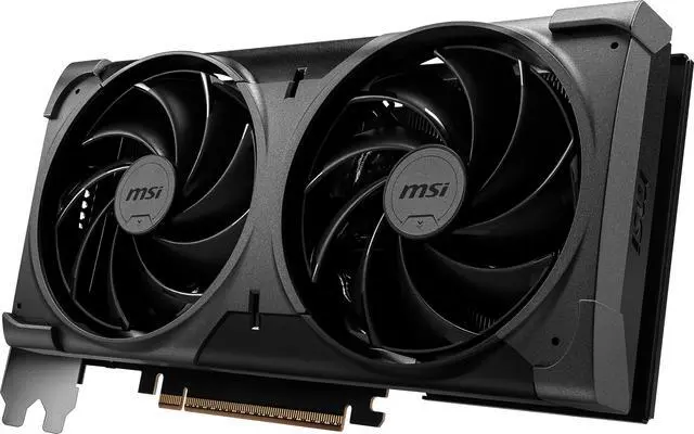 Tarjeta gráfica MSI Ventus GeForce RTX 5070 12GB GDDR7 PCI Express 5.0 ATX RTX 5070 12G VENTUS 2X OC NEGRA