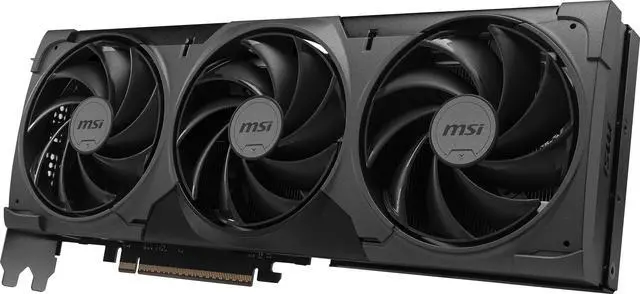 MSI Ventus GeForce RTX 5070 Ti 16GB GDDR7 PCI Express 5 0 Graphics Card RTX 5070 TI 16G VENTUS 3X OC BLACK