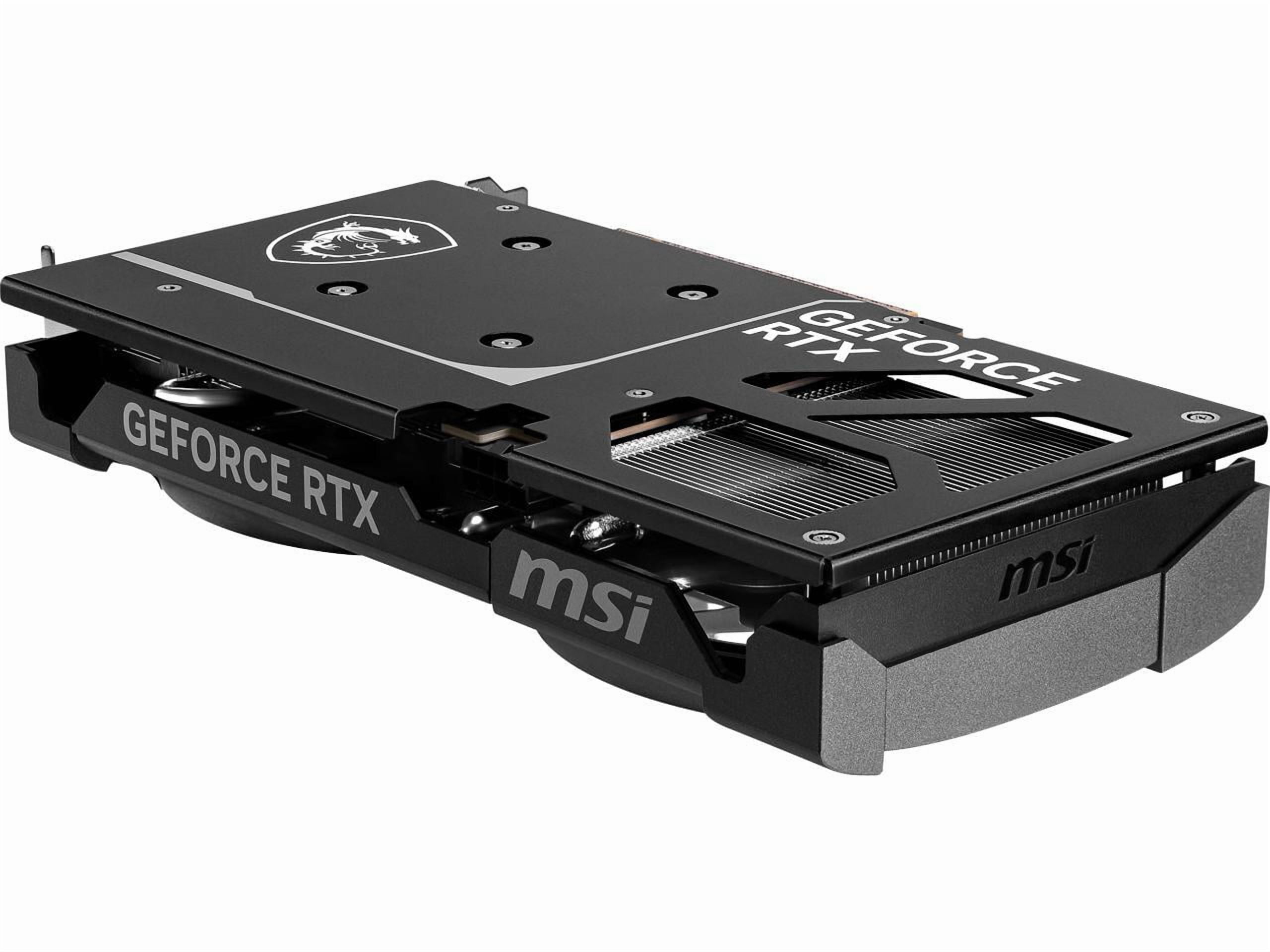 MSI Ventus GeForce RTX 5060 Ti 16GB GDDR7 PCI Express 5.0 x16 (use x8) Graphics Card (RTX 5060 Ti 16G VENTUS 2X OC BLACK PLUS)