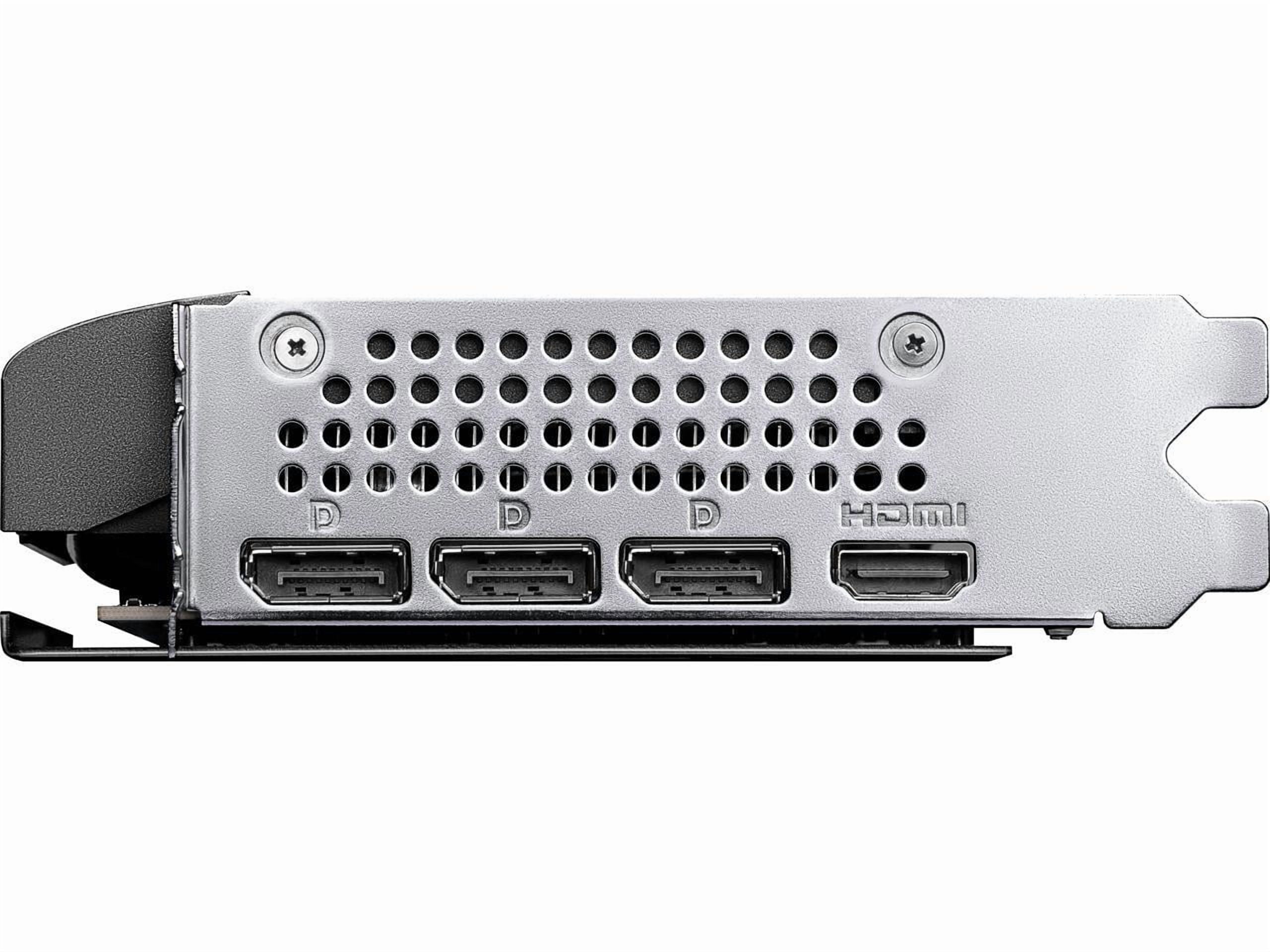 MSI Ventus GeForce RTX 5060 Ti 16GB GDDR7 PCI Express 5.0 x16 (use x8) Graphics Card (RTX 5060 Ti 16G VENTUS 2X OC BLACK PLUS)