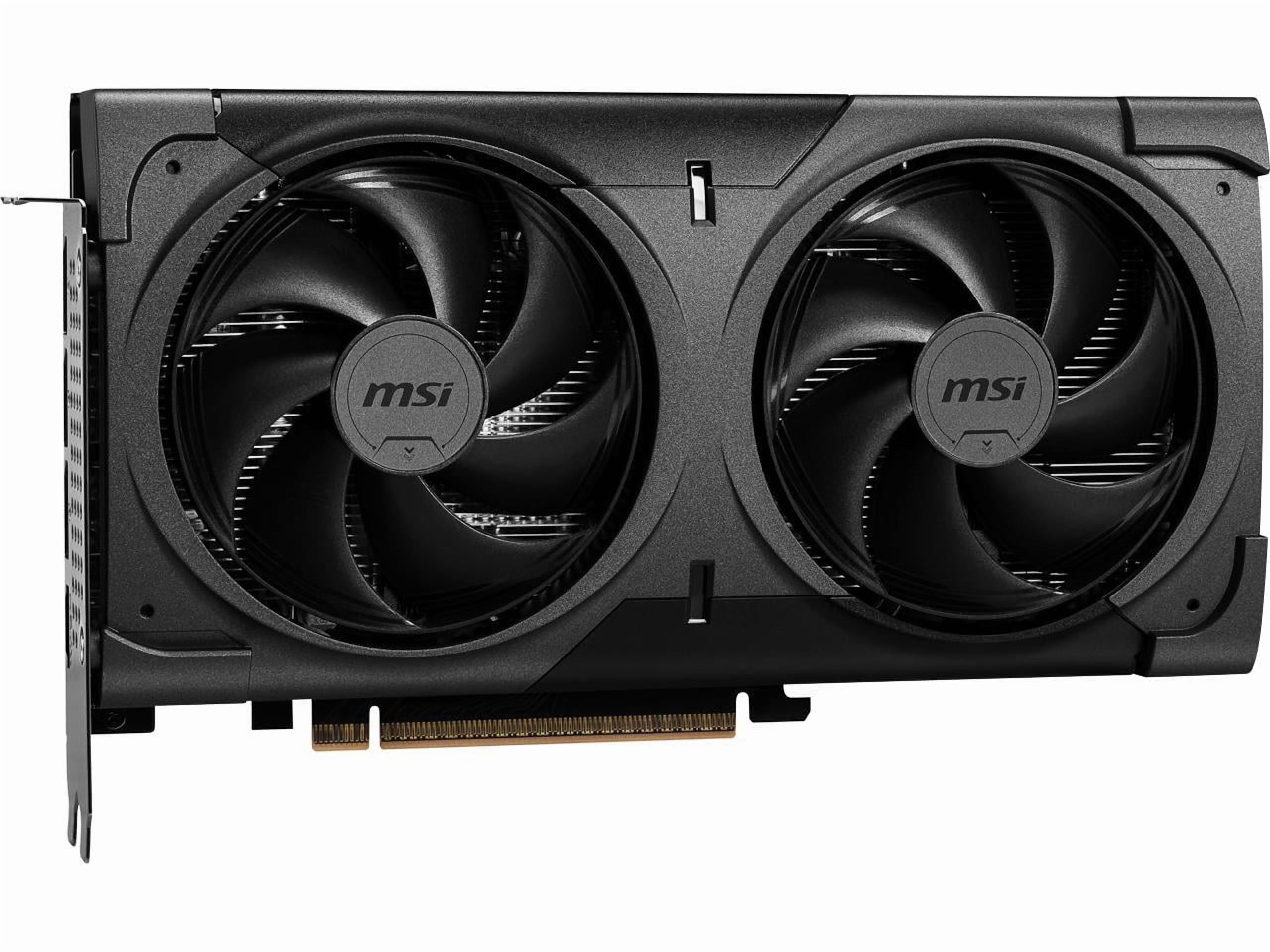 MSI Ventus GeForce RTX 5060 Ti 16GB GDDR7 PCI Express 5.0 x16 (use x8) Graphics Card (RTX 5060 Ti 16G VENTUS 2X OC BLACK PLUS)