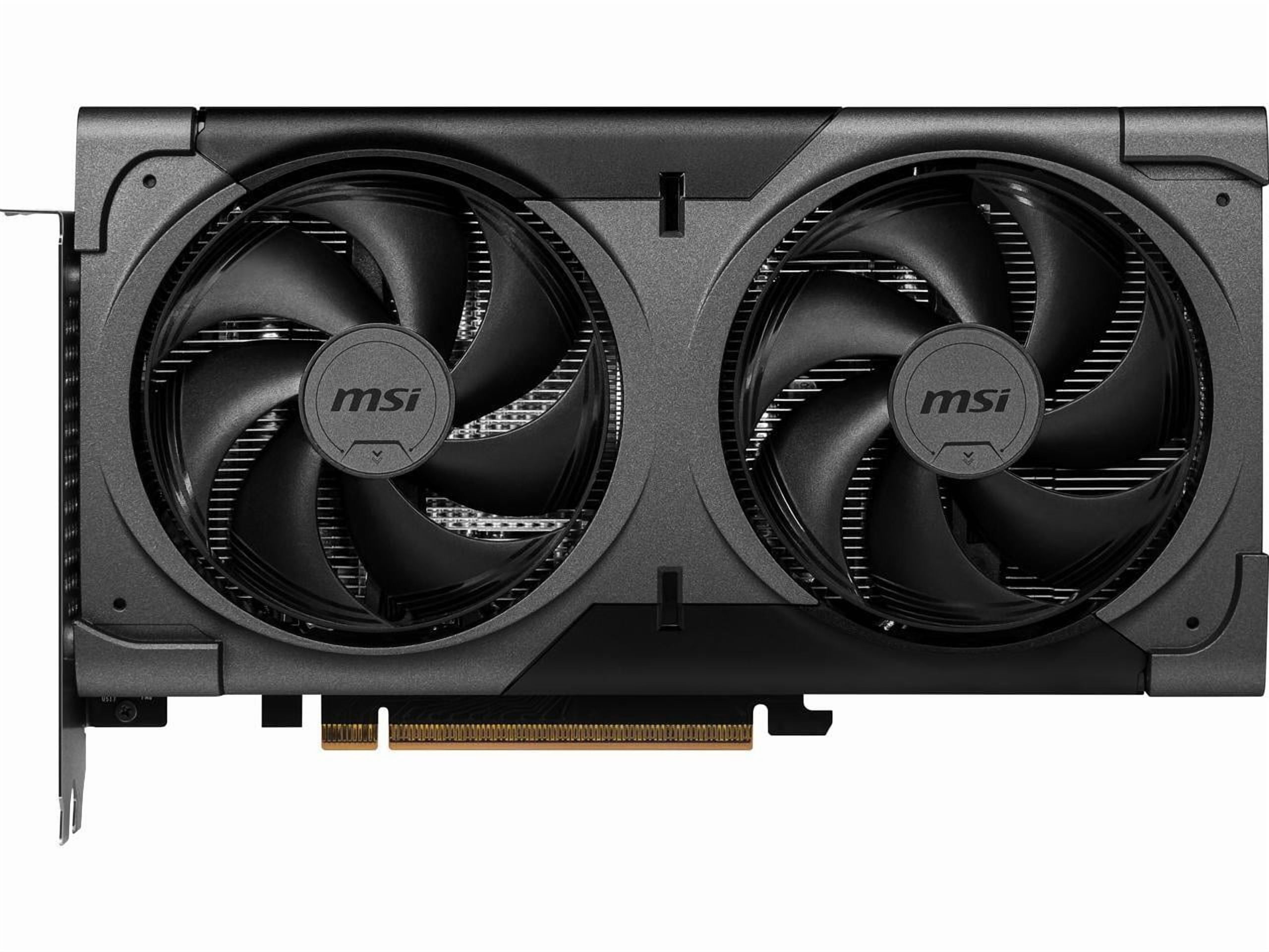 MSI Ventus GeForce RTX 5060 Ti 16GB GDDR7 PCI Express 5.0 x16 (use x8) Graphics Card (RTX 5060 Ti 16G VENTUS 2X OC BLACK PLUS)